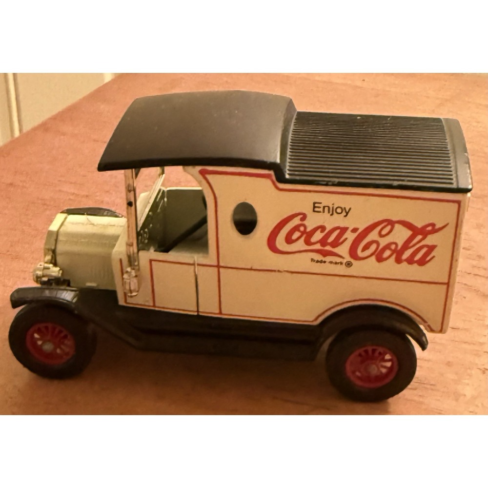 Vtg‎ 1912 Ford Model T Matchbox Coca-Cola Van 1978 England Models Of Yesteryears
